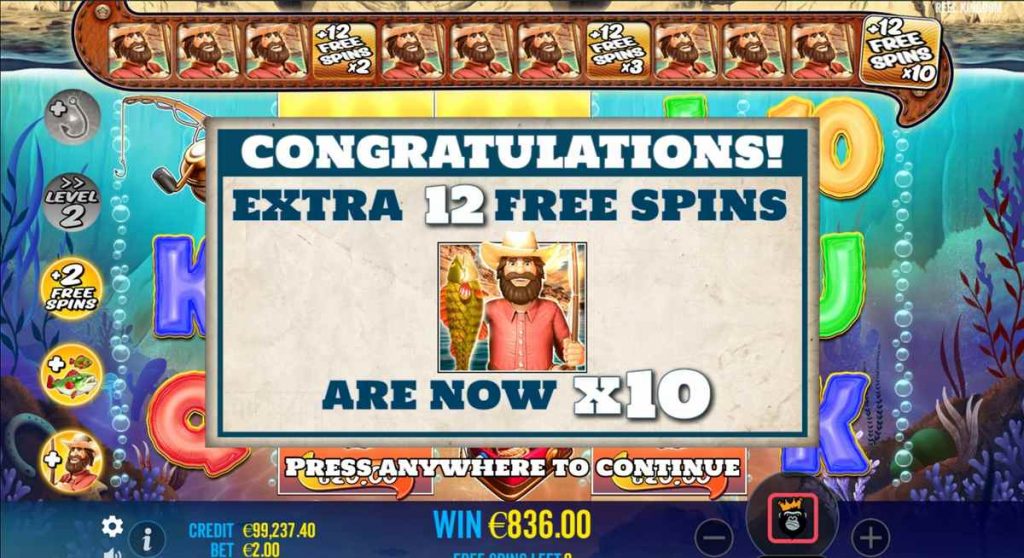 Big Bass Splash Bonus Features